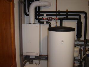 Komplett épületgépészeti kivitelezés, 2005. Veszprém