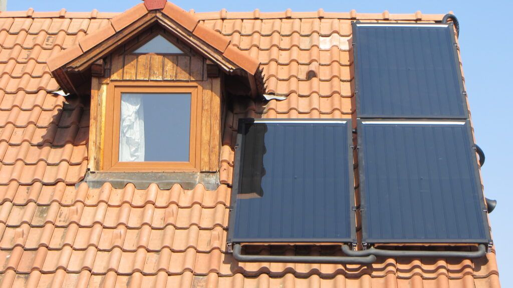 Napkollektor telepítés, 2012. Szentkirályszabadja