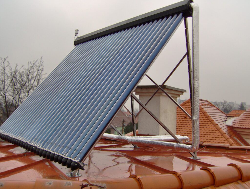 Napkollektor telepítés, 2009. Veszprém