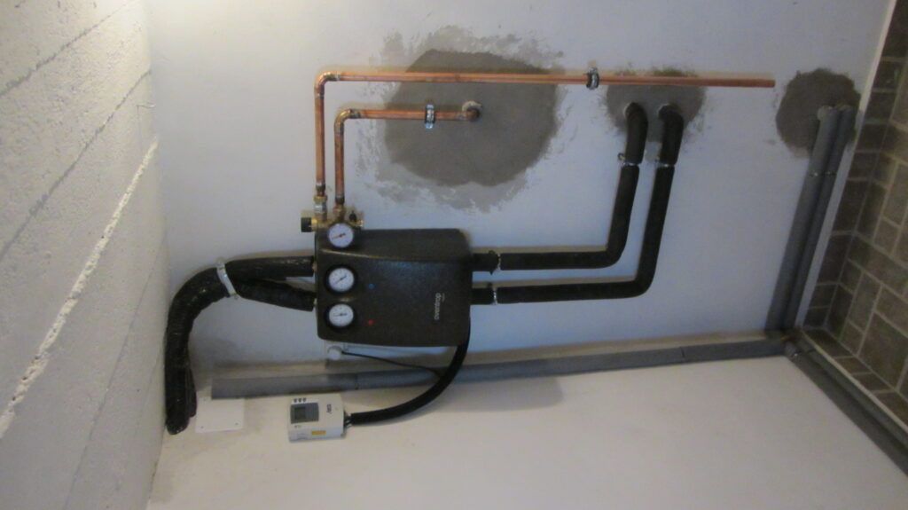 Napkollektor telepítése, 2012. Veszprém