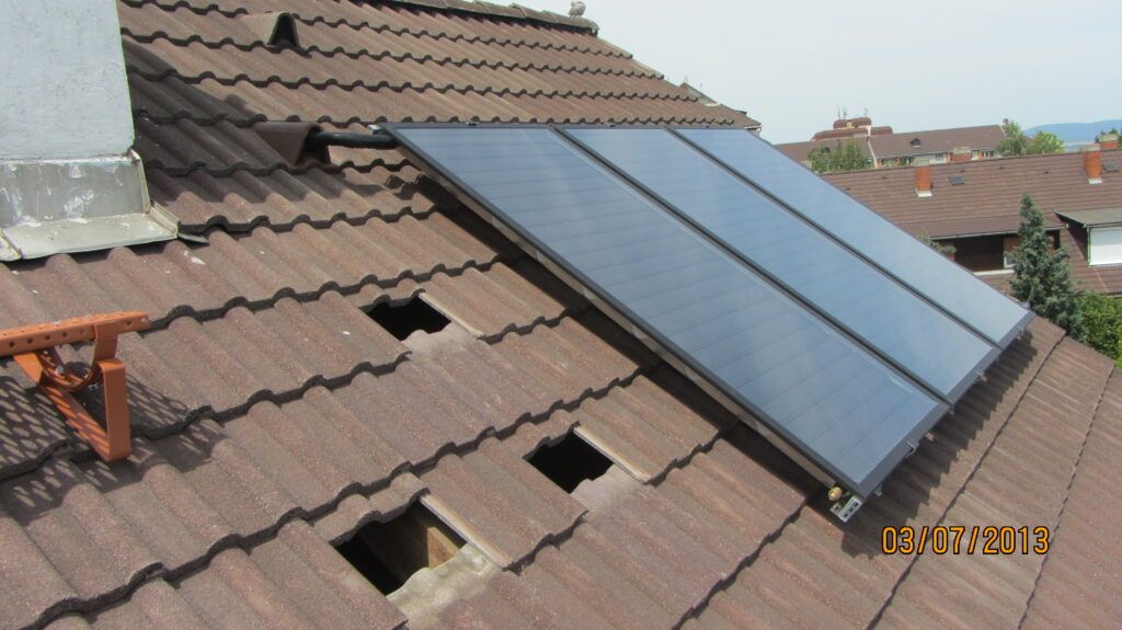 Gázkazáncsere és napkollektor telepítés, 2013. Veszprém