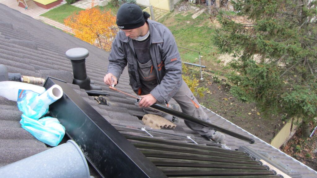 Napkollektor telepítés, 2012. Gyulafirátót