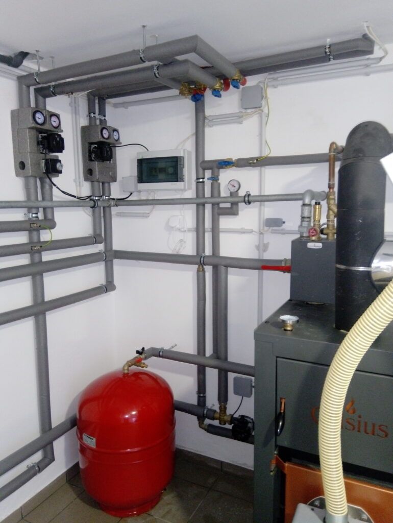 Komplett épületgépészeti kivitelezés, 2021. Bakonybél