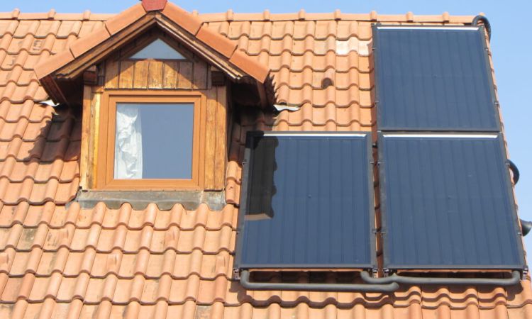 Napkollektor telepítés, 2012. Szentkirályszabadja