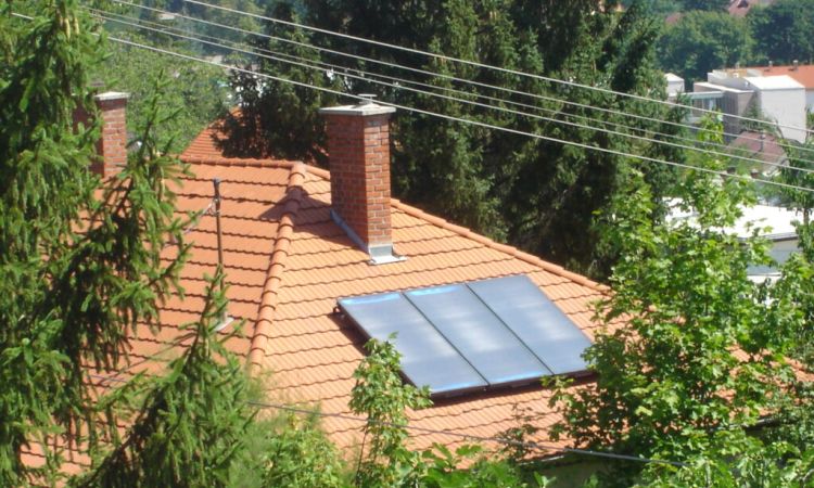 Napkollektor telepítés, 2012. Balatonalmádi